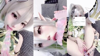 ✅推特极品福利姬【ouoldll喵】最新TG门槛私拍合集，美美的脸 纤细的腰 极品颜值人间尤物，清纯颜值下有一副淫荡身体 (13)